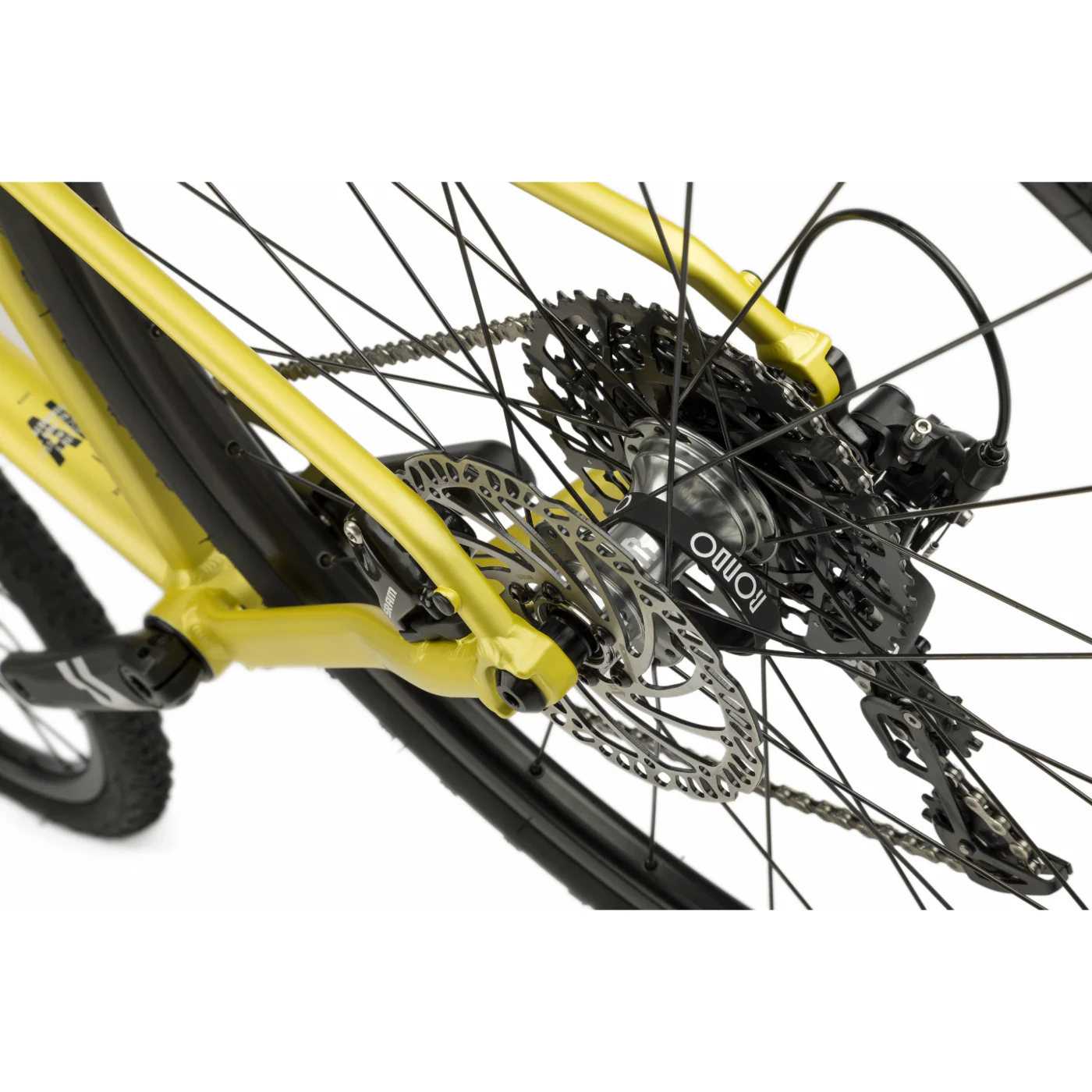 Ruut AL 2 Gravel Plus Bike - Citron/Black - Image 10